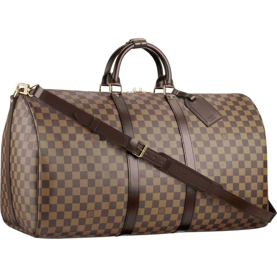 Best Replica Louis Vuitton Keepall 55 Damier Ebene Canvas N41414